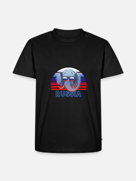Russie - T-shirt Premium bio Homme - noir