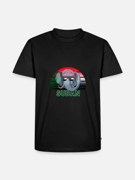 Sudan - Men's Premium Organic T-Shirt - black