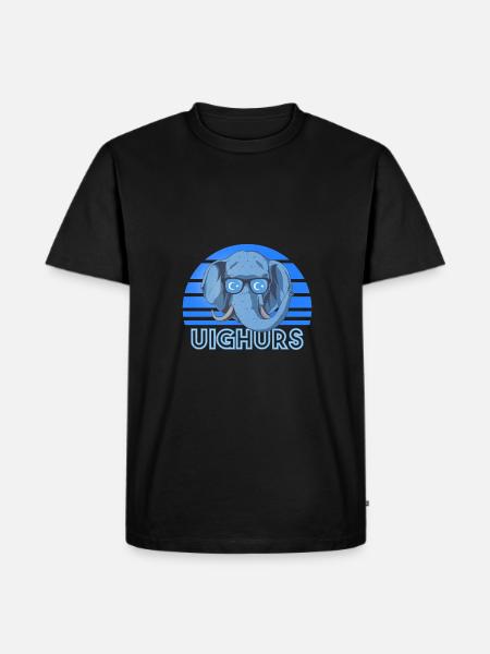 Uighurs - Men's Premium Organic T-Shirt - black