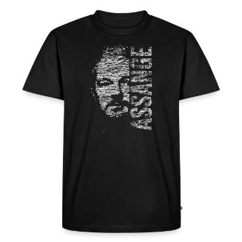 Assange - Men's Premium Organic T-Shirt - black - Front - Nico (187cm)