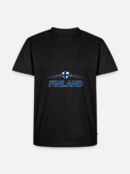 Finlande - T-shirt Premium bio Homme - noir