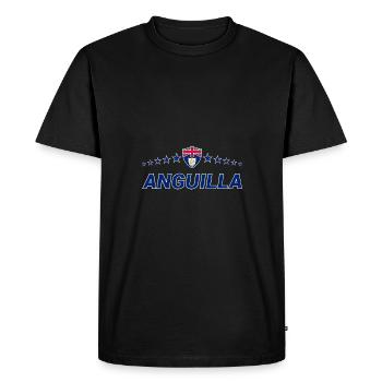 Anguilla - T-shirt Premium bio Homme - noir - Devant - Nico (187cm)