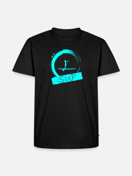 Stand Up Paddle - Men's Premium Organic T-Shirt - black