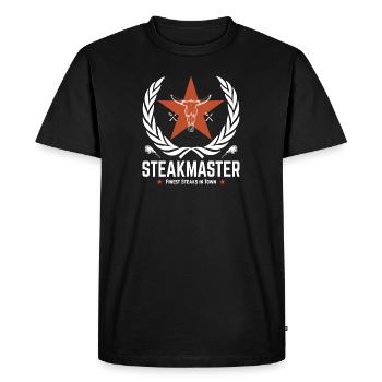 Barbecues - T-shirt Premium bio Homme - noir - Devant - Nico (187cm)
