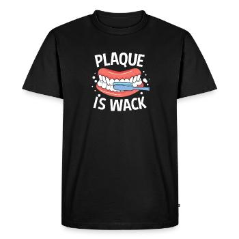 La peste est une hygiéniste dentaire drôle de dent farfelue pour un - T-shirt Premium bio Homme - noir - Devant - Nico (187cm)