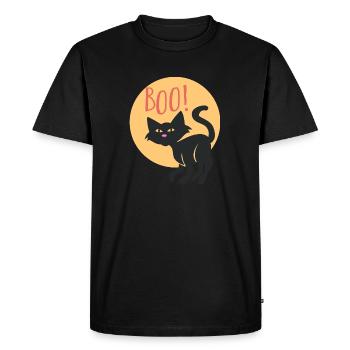 Hou! - T-shirt Premium bio Homme - noir - Devant - Nico (187cm)