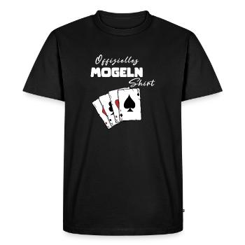 Cheating Official Shirt - Men's Premium Organic T-Shirt - black - Front - Nico (187cm)