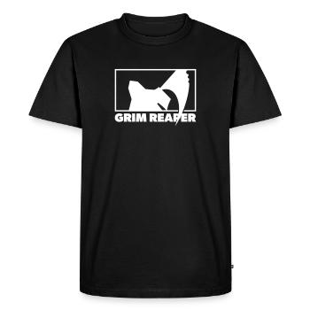 Harvest - Men's Premium Organic T-Shirt - black - Front - Nico (187cm)