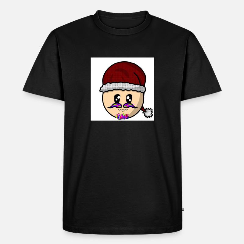 Hoho - Männer Premium Bio T-Shirt - Schwarz