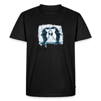 Chemise de nuit officielle Orca - T-shirt Premium bio Homme - noir - Devant - Nico (187cm)
