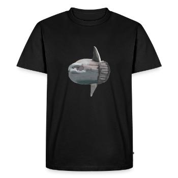 Ocean sunfish - Men's Premium Organic T-Shirt - black - Front - Nico (187cm)