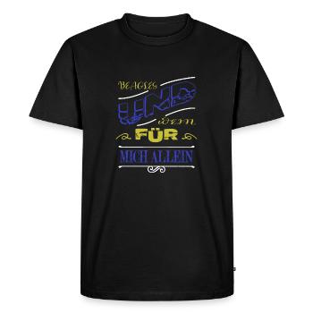 Egalite Wine Spritzer Dog Breed Wine Lover - T-shirt Premium bio Homme - noir - Devant - Nico (187cm)