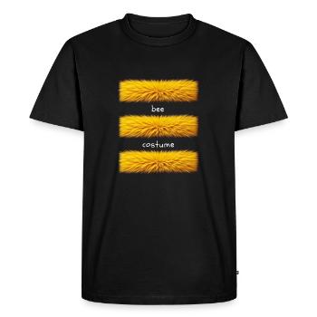 Déguisement d’abeille - T-shirt Premium bio Homme - noir - Devant - Nico (187cm)