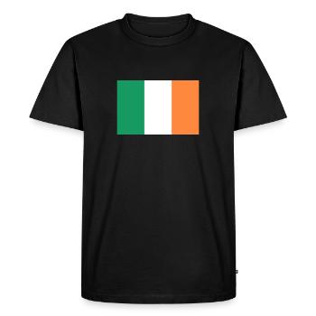 Irlande drapeau irlandais drapeau - T-shirt Premium bio Homme - noir - Devant - Nico (187cm)