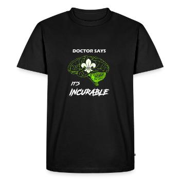 scout scout - T-shirt Premium bio Homme - noir - Devant - Nico (187cm)