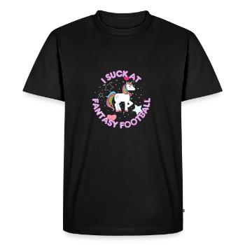 Je sucent Fantasy Football T-shirt Cadeau - T-shirt Premium bio Homme - noir - Devant - Nico (187cm)