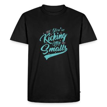 idée de cadeau naissance bébé enfant né naissance - T-shirt Premium bio Homme - noir - Devant - Nico (187cm)