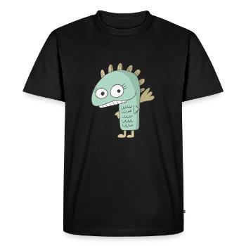Monstres - T-shirt Premium bio Homme - noir - Devant - Nico (187cm)