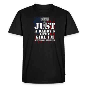 Je ne suis pas seulement le petit gi d’un papa... - T-shirt Premium bio Homme - noir - Devant - Nico (187cm)