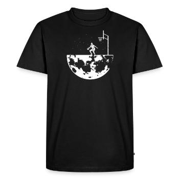 Joueur de basket-ball Joueur de basket-ball Bball - T-shirt Premium bio Homme - noir - Devant - Nico (187cm)