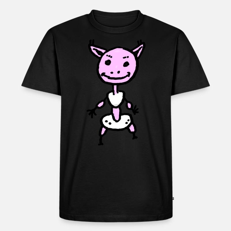 Bébé monstre - T-shirt Premium bio Homme - noir