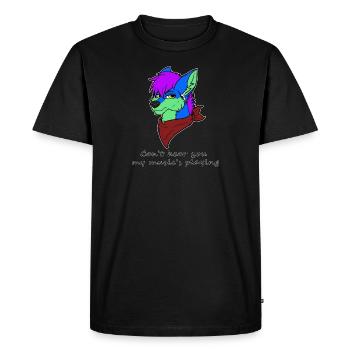 I can't hear you - Men's Premium Organic T-Shirt - black - Front - Nico (187cm)