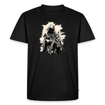 Maria Jesus AR15 M4 - T-shirt Premium bio Homme - noir - Devant - Nico (187cm)