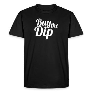 Acheter le Dip - Cool Trader Design - T-shirt Premium bio Homme - noir - Devant - Nico (187cm)