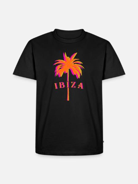 Palme Ibiza 2024 - Men's Premium Organic T-Shirt - black