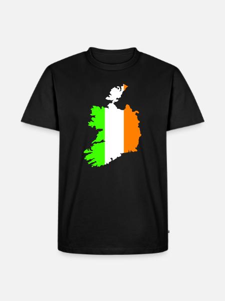 Pays d’Irlande - T-shirt Premium bio Homme - noir