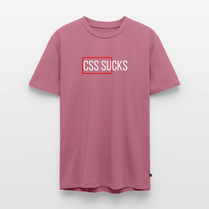 CSS suce programmation CSS drôles programmeurs T-shirt Premium bio Homme