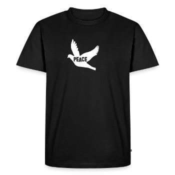 Peace - T-shirt Premium bio Homme - noir - Devant - Nico (187cm)