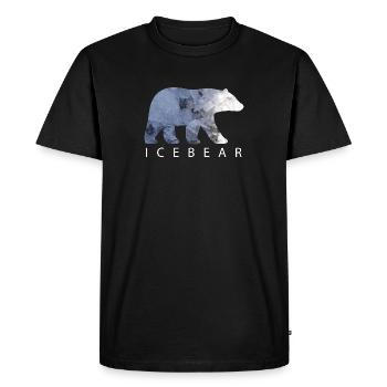 Polar Bear - T-shirt Premium bio Homme - noir - Devant - Nico (187cm)