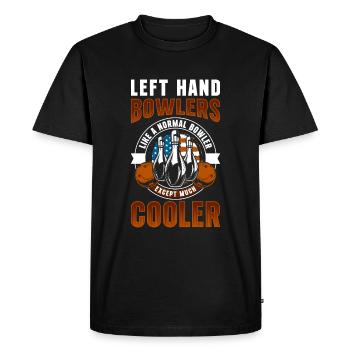 Bowling Ball Hobby Strike Team - T-shirt Premium bio Homme - noir - Devant - Nico (187cm)