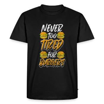 Nourriture Nourriture Hôtel - T-shirt Premium bio Homme - noir - Devant - Nico (187cm)