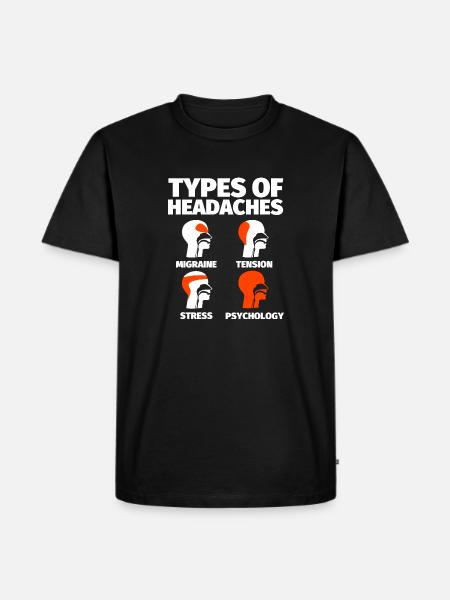 Psychology funny psychology - Men's Premium Organic T-Shirt - black