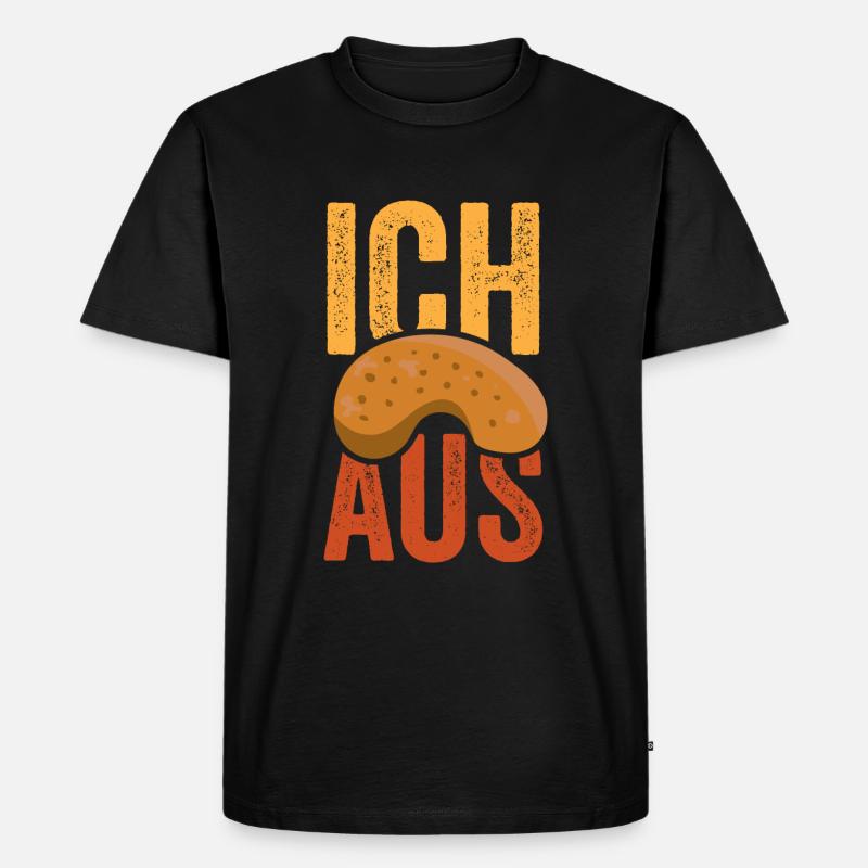 Ich Flipp aus - Männer Premium Bio T-Shirt - Schwarz