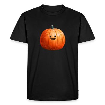 BoOoh! - Men's Premium Organic T-Shirt - black - Front - Nico (187cm)