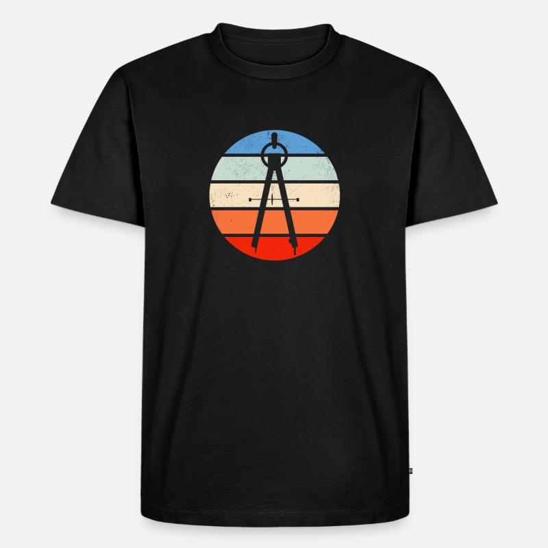 Architecture Tool Construction Architect - Men's Premium Organic T-Shirt - black