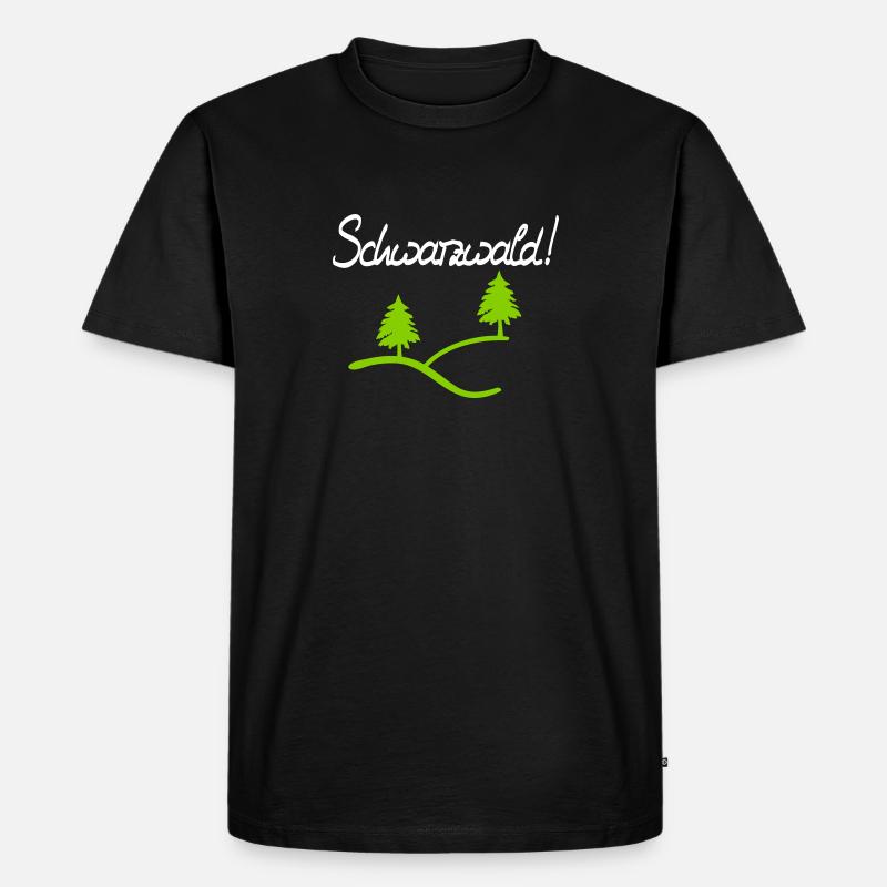 Schwarzwald! - Männer Premium Bio T-Shirt - undefined