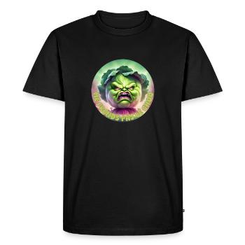 me prends pas le chou - T-shirt Premium bio Homme - noir - Devant - Nico (187cm)