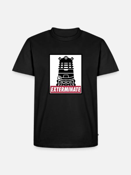 Exterminate - T-shirt Premium bio Homme - noir