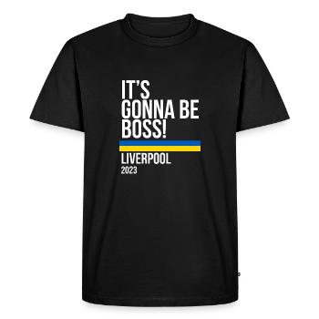 Liverpool - T-shirt Premium bio Homme - noir - Devant - Nico (187cm)