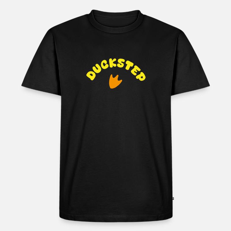 Duckstep - Männer Premium Bio T-Shirt - Schwarz