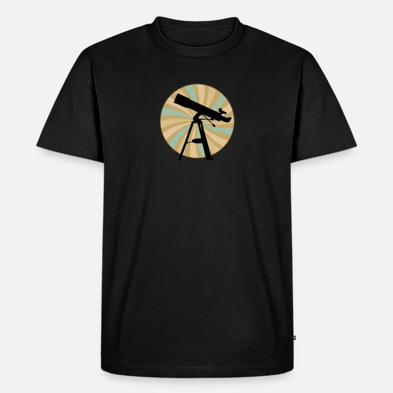 Astrophysik Astrophysics Physiker - Männer Premium Bio T-Shirt - Schwarz