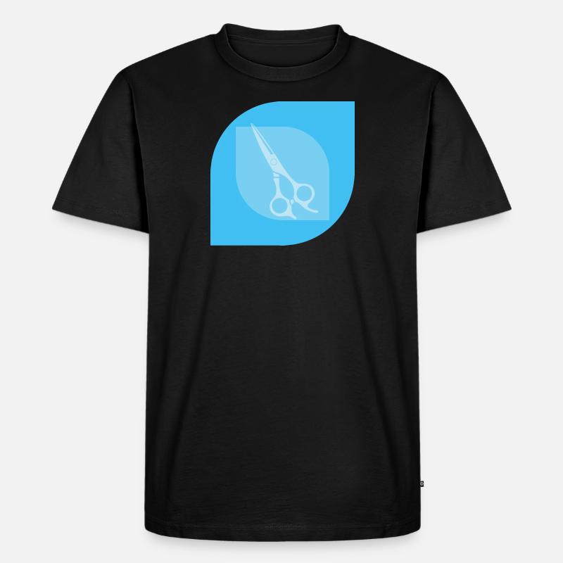 Friseur Coiffeur - Männer Premium Bio T-Shirt - Schwarz