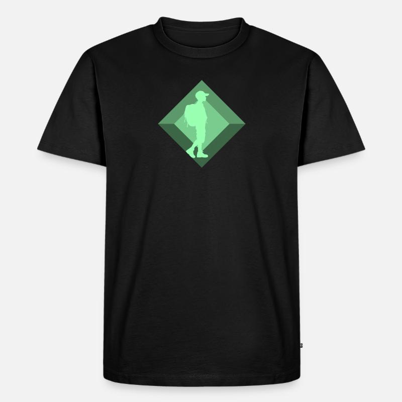 Phd Doktorat Hochschule - Männer Premium Bio T-Shirt - Schwarz