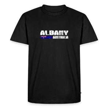 ALBANY - Australie-Occidentale - AUSTRALIE - T-shirt Premium bio Homme - noir - Devant - Nico (187cm)