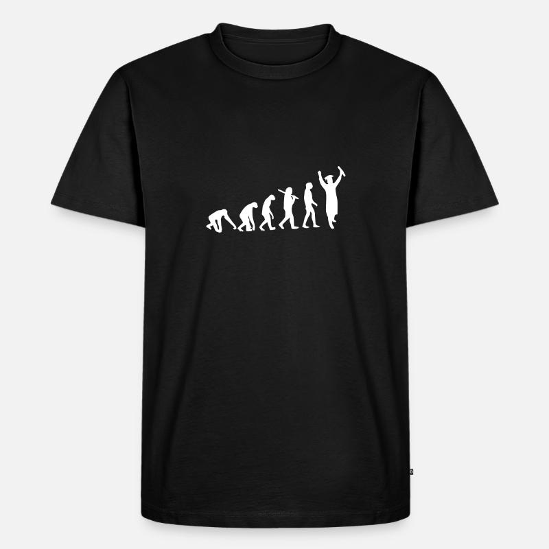 Evolution - T-shirt Premium bio Homme - noir
