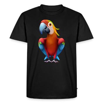 Ara - T-shirt Premium bio Homme - noir - Devant - Nico (187cm)
